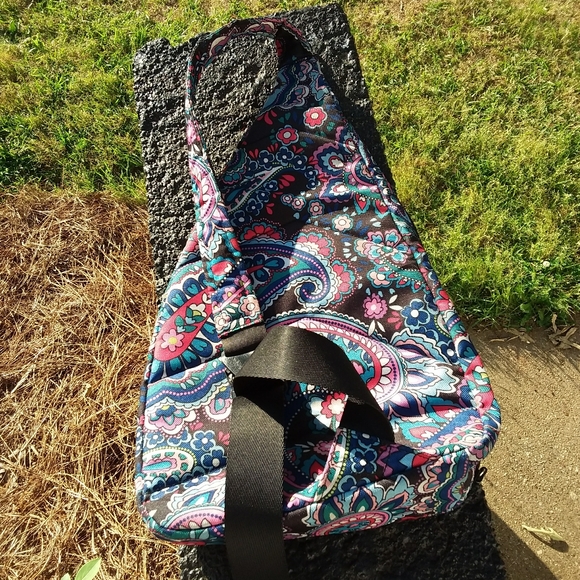 Vera Bradley Multicolor Paisley Women's Essential Sling Backpack Bag - Picture 4 of 6